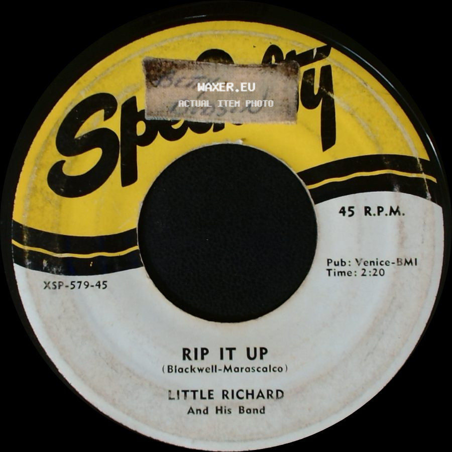 Little Richard And His Band - Ready Teddy / Rip It Up side B