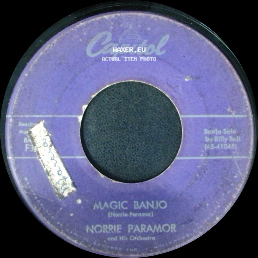 Norrie Paramor / Norrie Paramor And His Orchestra - Magic Banjo / Every Street's A Boulevard (In Old New York) side A