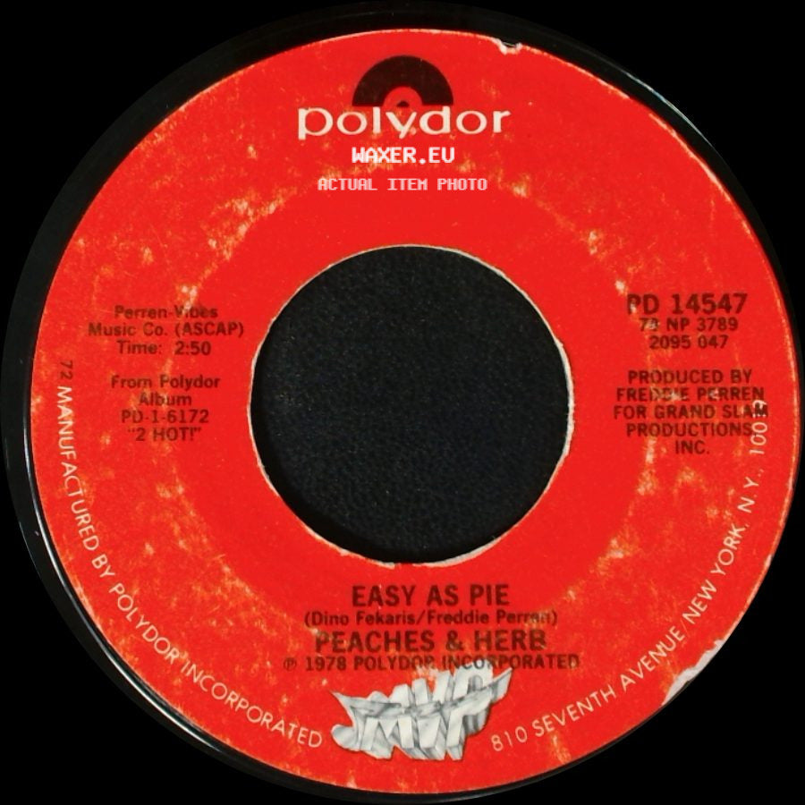 Peaches & Herb - Reunited / Easy As Pie side B