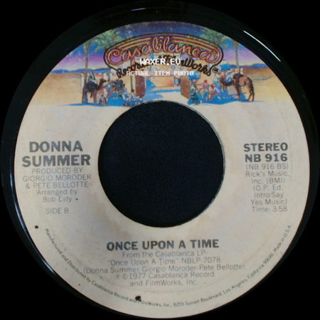Donna Summer - Rumour Has It / Once Upon A Time side B
