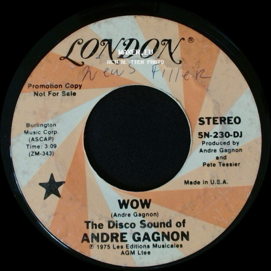 Andre Gagnon - Wow / Wow side A