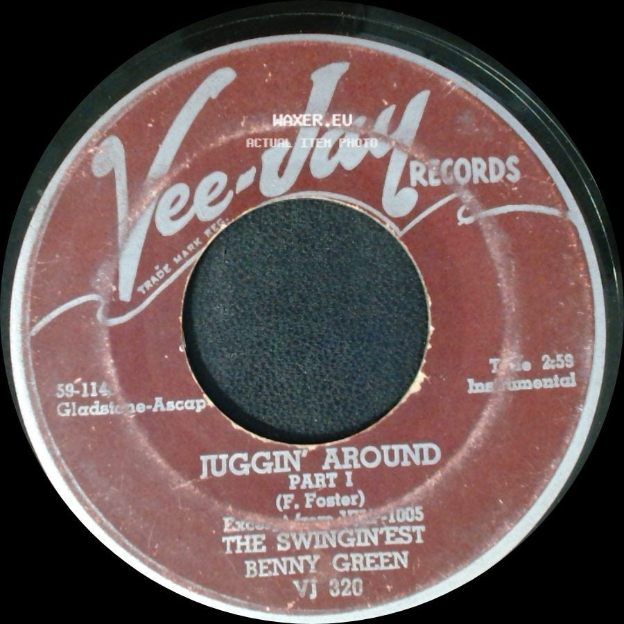 The Swingin'est Benny Green / Benny Green - Juggin' Around Part I / Juggin' Around Part Ii side A