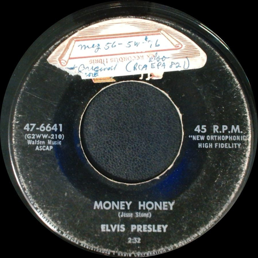 Elvis Presley - Money Honey / One Sided Love Affair side A
