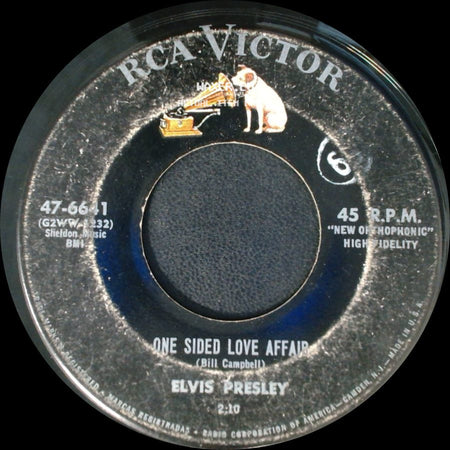 Elvis Presley - Money Honey / One Sided Love Affair side B