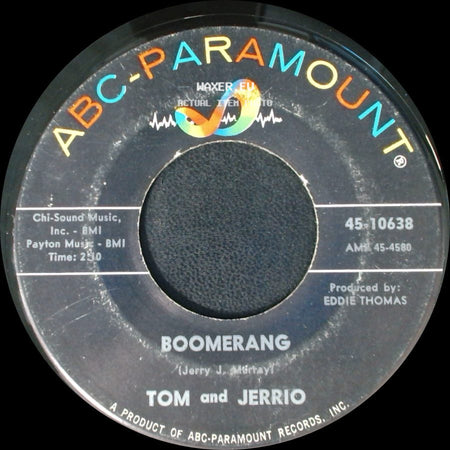 Tom And Jerrio - Boo-Ga-Loo / Boomerang side B