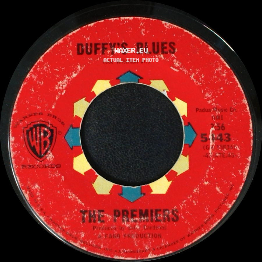 The Premiers - Farmer John / Duffy's Blues side B