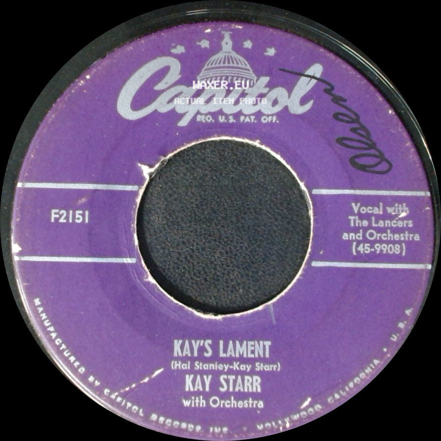 Kay Starr - Kay's Lament / Kay's Lament side A