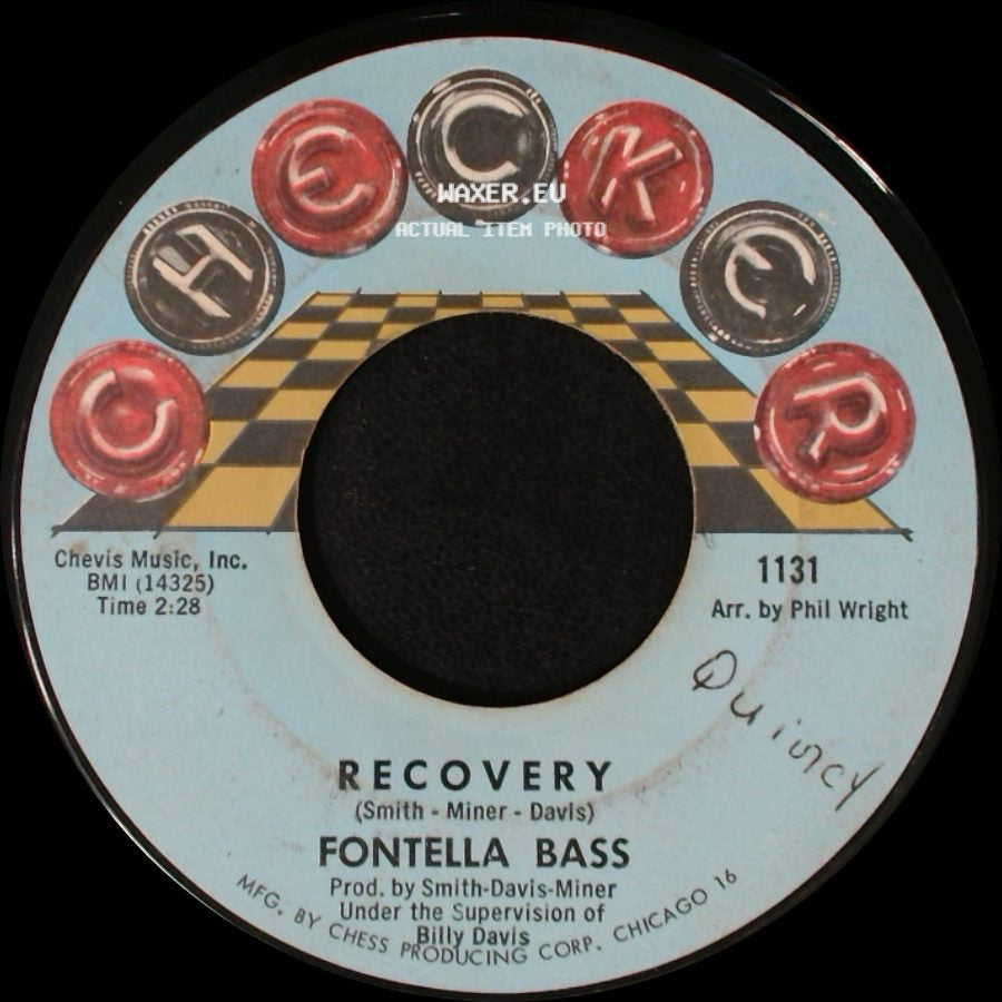 Fontella Bass - Recovery / Leave It In The Hands Of Love side A