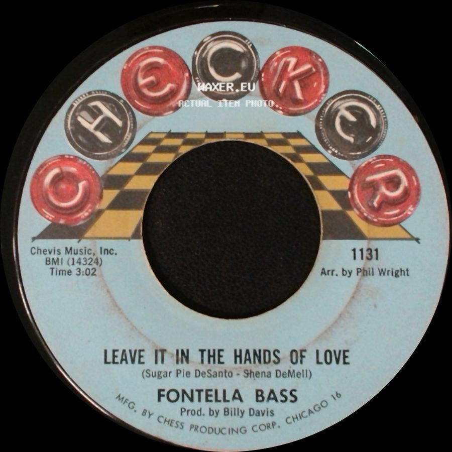 Fontella Bass - Recovery / Leave It In The Hands Of Love side B