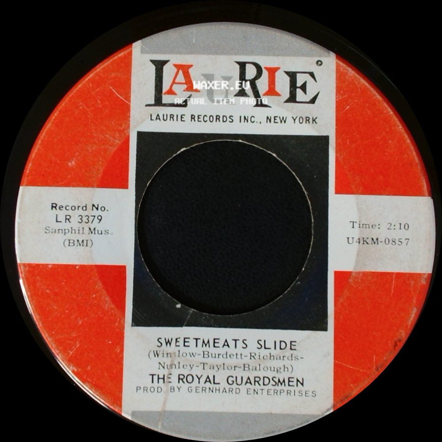 The Royal Guardsmen - Sweetmeats Slide / The Return Of The Red Baron side A