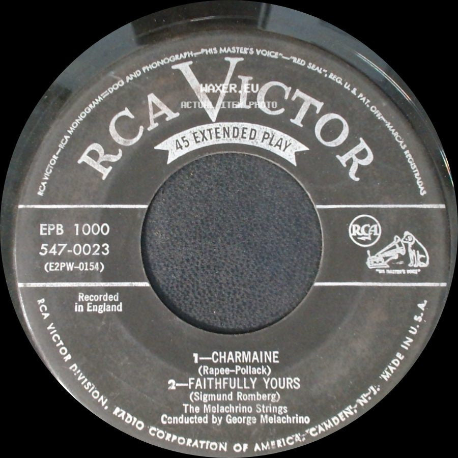 The Melachrino Strings - Unknown Title A / Domino / Tenderly side A