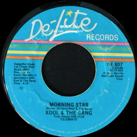 Kool & The Gang - Celebration / Morning Star side B