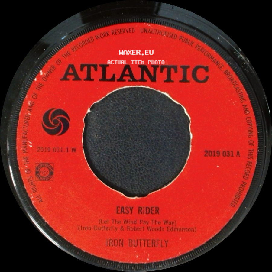 Iron Butterfly - Soldier In Our Town / Easy Rider (Let The Wind Pay The Way) side B