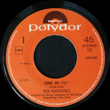 New Adventures - Come On / Back To The Pit side A