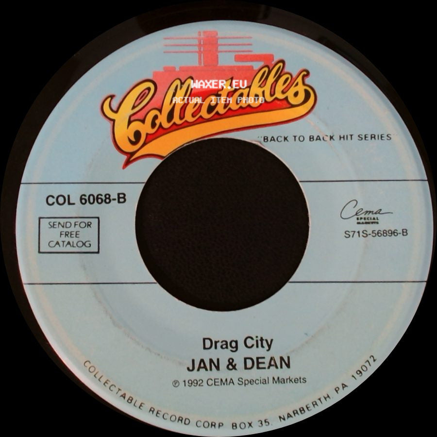 Jan & Dean - Drag City / Deadman's Curve side A