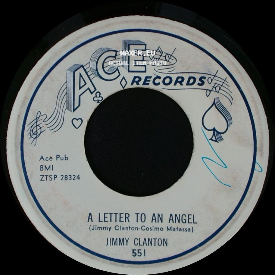 Jimmy Clanton - A Part Of Me / A Letter To An Angel side B