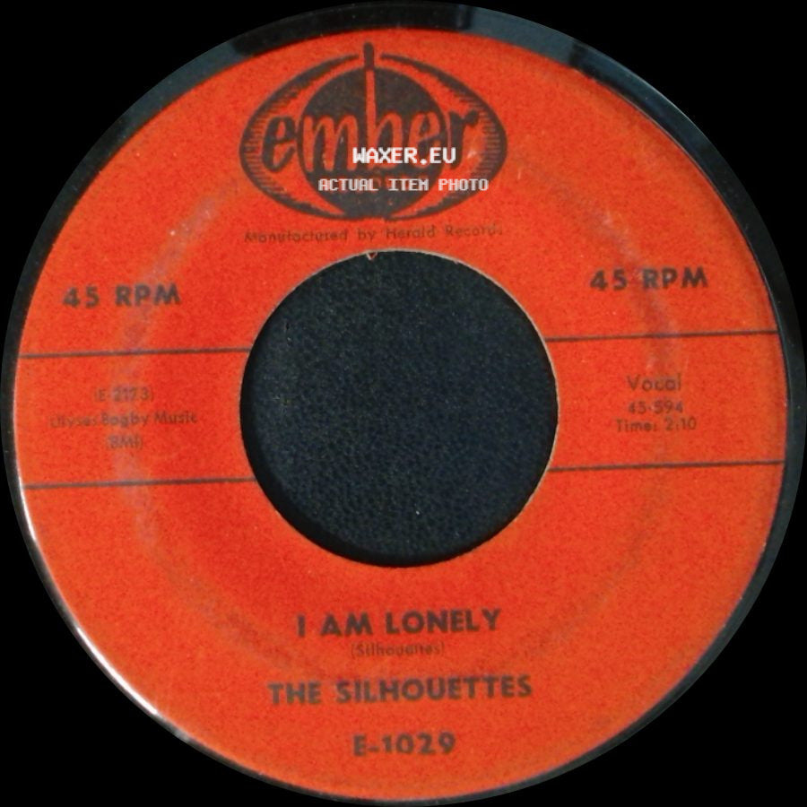 The Silhouettes - I Am Lonely / Get A Job side A