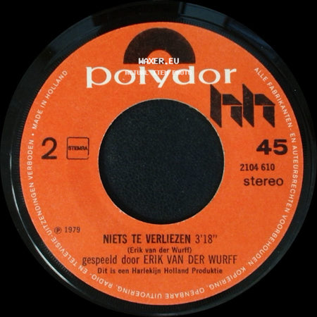 Herman Van Veen En Monique Van Der Ven / Erik Van Der Wurff - Uit Elkaar / Niets Te Verliezen side B