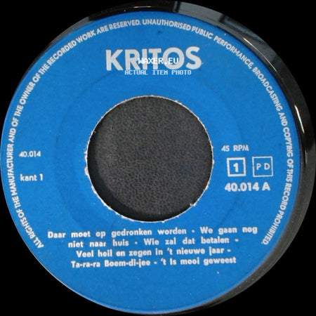 Kritos - Unknown Title A / Unknown Title B side B
