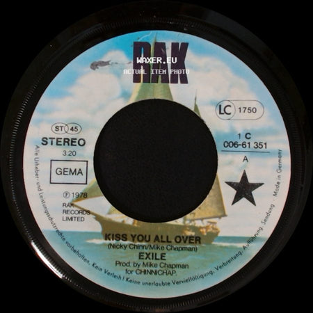 Exile - Kiss You All Over / There's Been A Change side A
