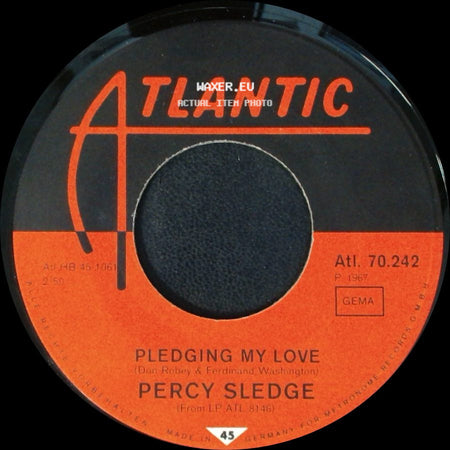 Percy Sledge - Pledging My Love / My Special Prayer side A