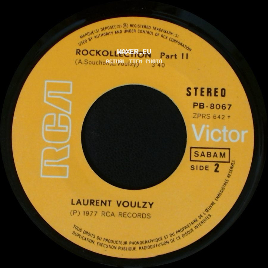 Laurent Voulzy - Rockollection Part I / Rockollection Part Ii side B