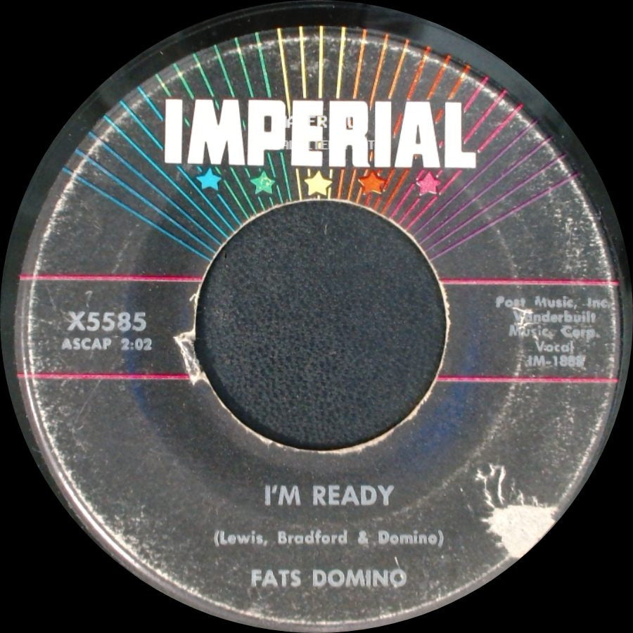 Fats Domino - I'm Ready / Margie side A