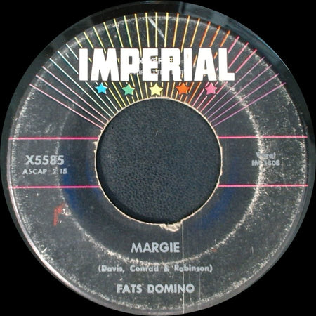 Fats Domino - I'm Ready / Margie side B
