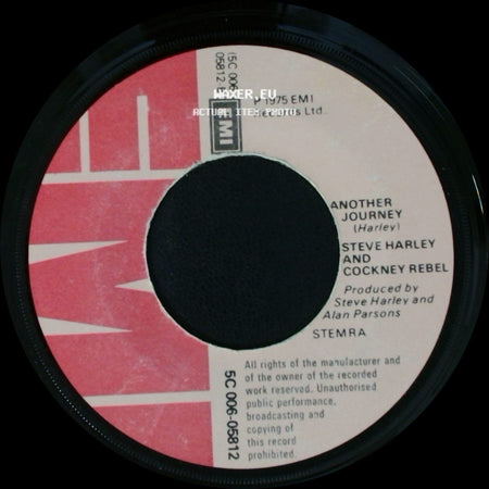 Steve Harley And Cockney Rebel - Another Journey / Make Me Smile (Come Up And See Me) side A