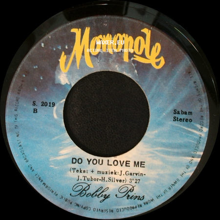 Bobby Prins - Mona Lisa / Do You Love Me side B