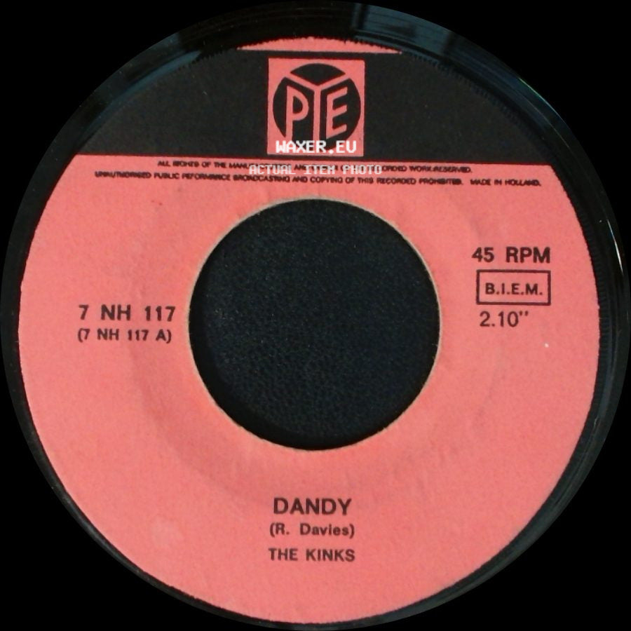 The Kinks - Party Line / Dandy side B