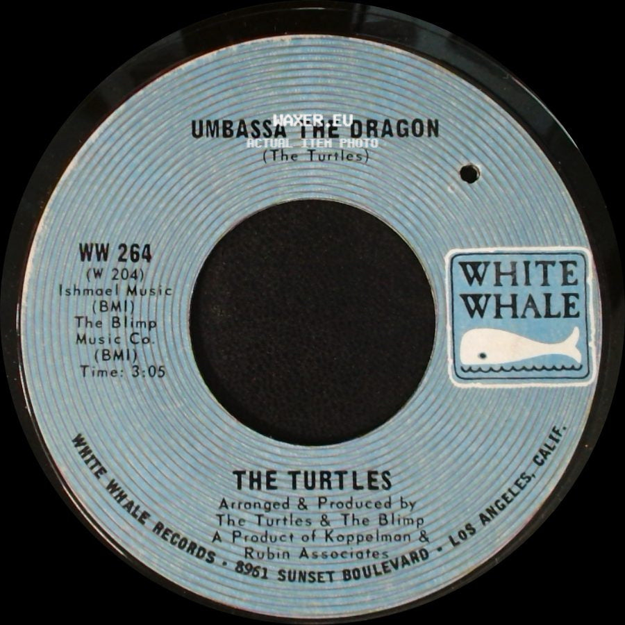 The Turtles - Umbassa The Dragon / Sound Asleep side A