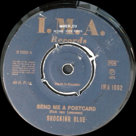 Shocking Blue / Harley Davidson - Send Me A Postcard / Shocking Blue side A