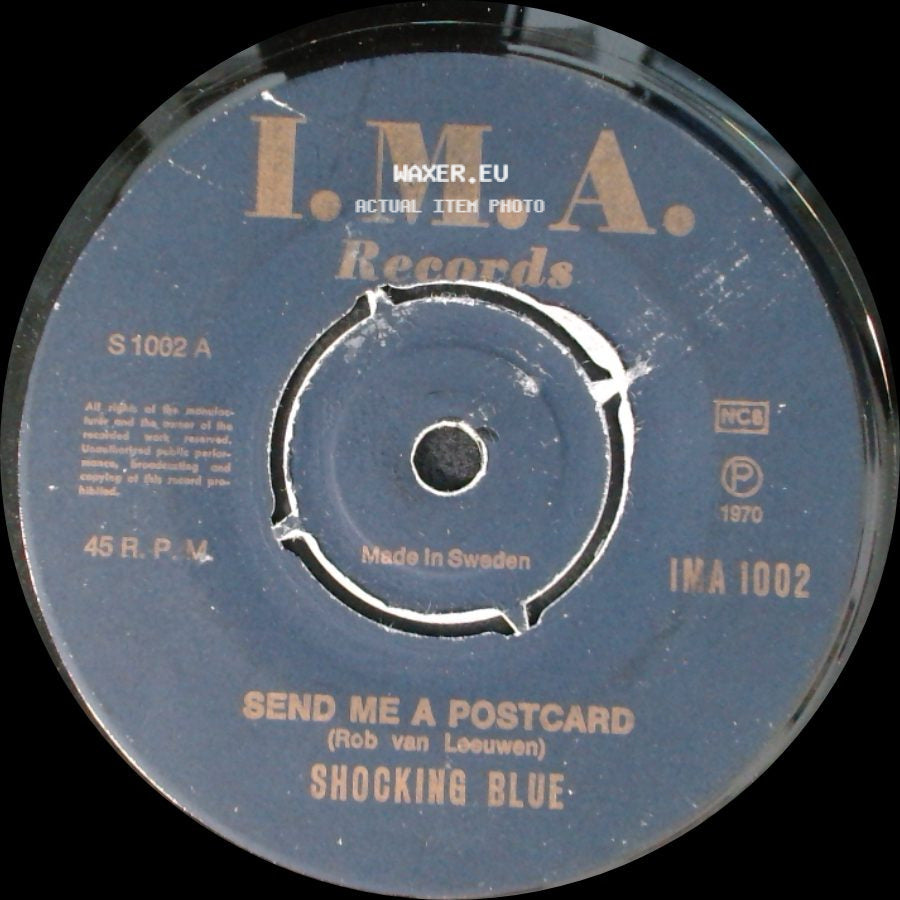 Shocking Blue / Harley Davidson - Send Me A Postcard / Shocking Blue side A