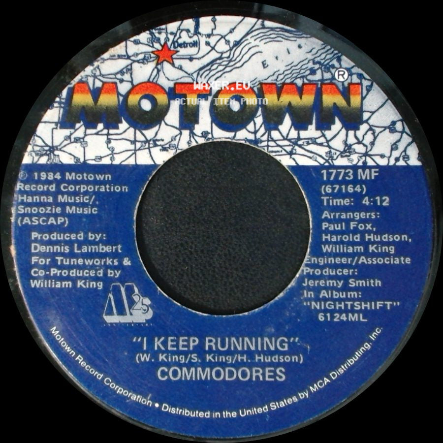 Commodores - Nightshift / I Keep Running side B