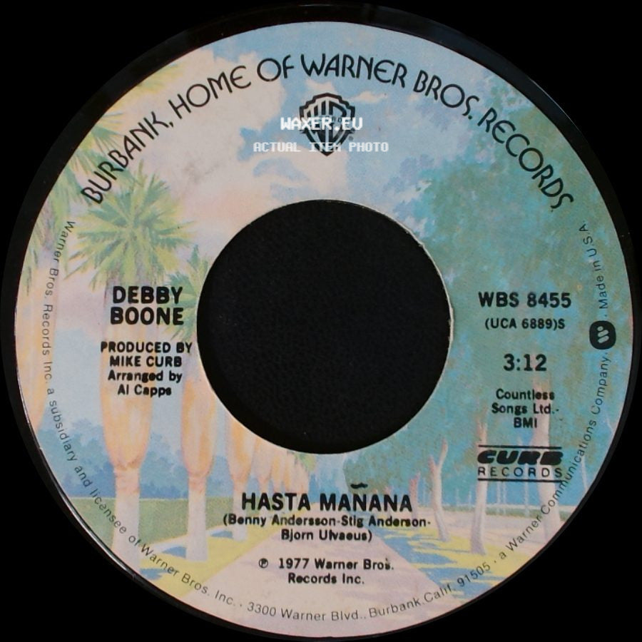 Debby Boone - You Light Up My Life / Hasta Mañana side B