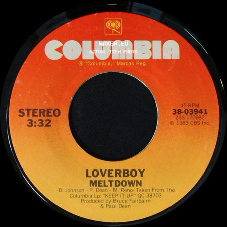 Loverboy - Meltdown / Hot Girls In Love side A