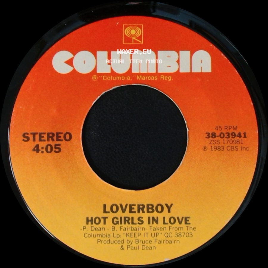 Loverboy - Meltdown / Hot Girls In Love side B
