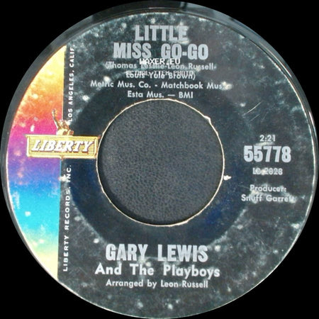 Gary Lewis And The Playboys - Count Me In / Little Miss Go-Go side B
