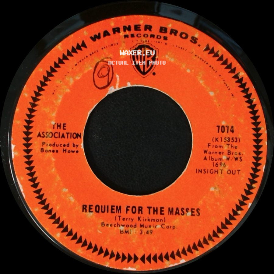 The Association - Requiem For The Masses / Never My Love side A