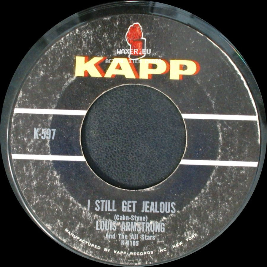 Louis Armstrong / Louis Armstrong And The All Stars - Someday / I Still Get Jealous side B