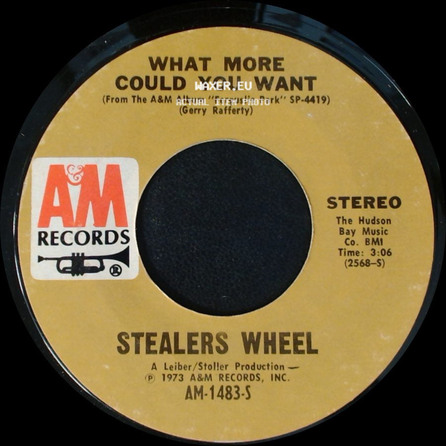 Stealers Wheel - Star / What More Could You Want side B