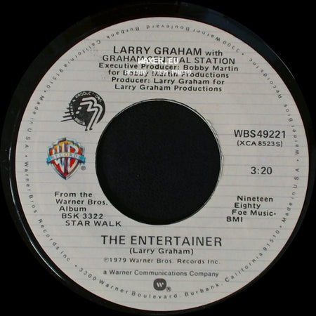 Larry Graham / Larry Graham With Graham Central Station - One In A Million You / The Entertainer side B