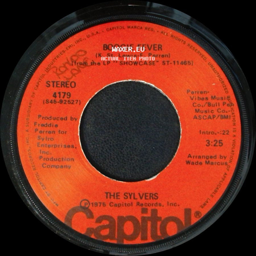The Sylvers - Free Style / Boogie Fever side B