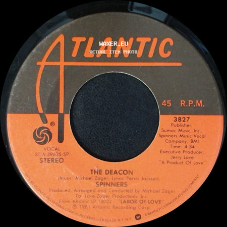 Spinners - The Deacon / The Winter Of Our Love side A