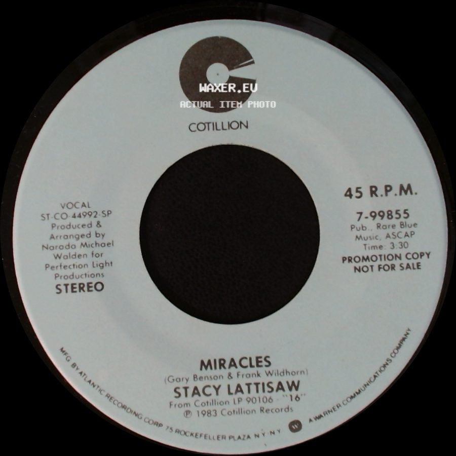 Stacy Lattisaw - Miracles / Miracles side A