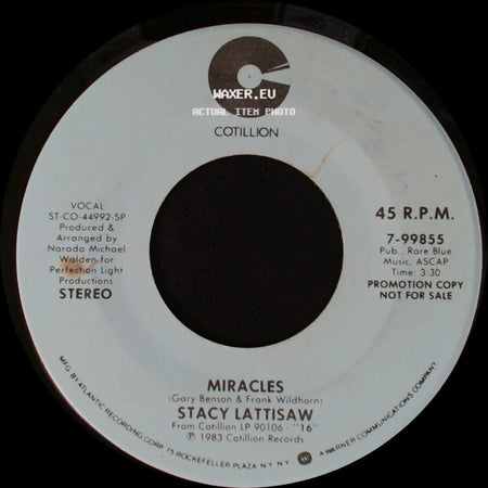 Stacy Lattisaw - Miracles / Miracles side B