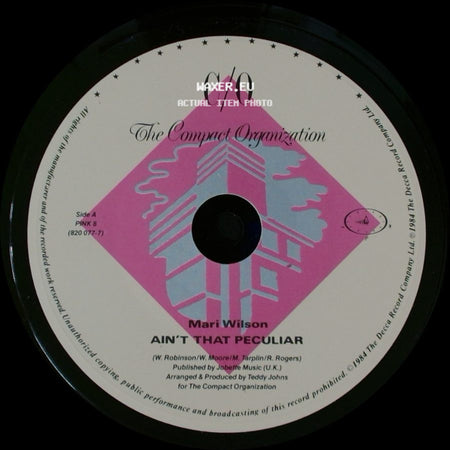 Mari Wilson - Ain't That Peculiar / The Maximum Damage side A