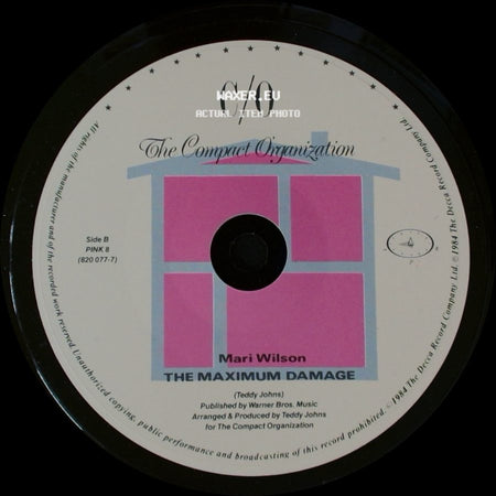 Mari Wilson - Ain't That Peculiar / The Maximum Damage side B