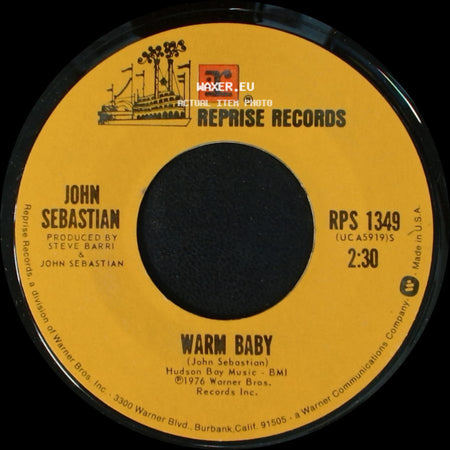 John Sebastian - Warm Baby / Welcome Back side A